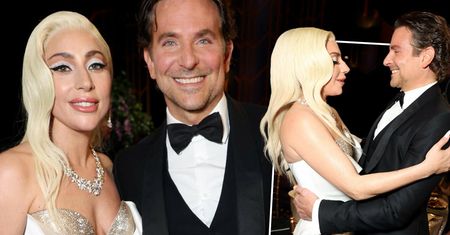 Lady Gaga i Bradley Cooper spotkali się na gali SAG 2022. Nie potrafili powstrzymać czułości na czerwonym dywanie