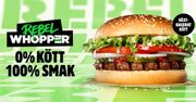 Nowe wege-burgery już wkrótce w Burger King. Rebel Whopper i Rebel Chicken King będą w całej Europie