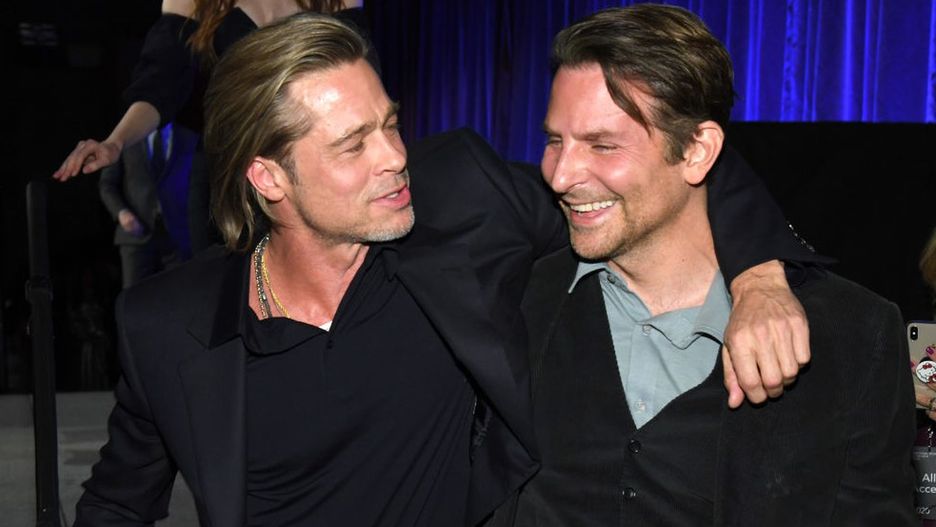 Brad Pitt podziękował Bradleyowi Cooperowi. Pomógł mu w walce z alkoholizmem