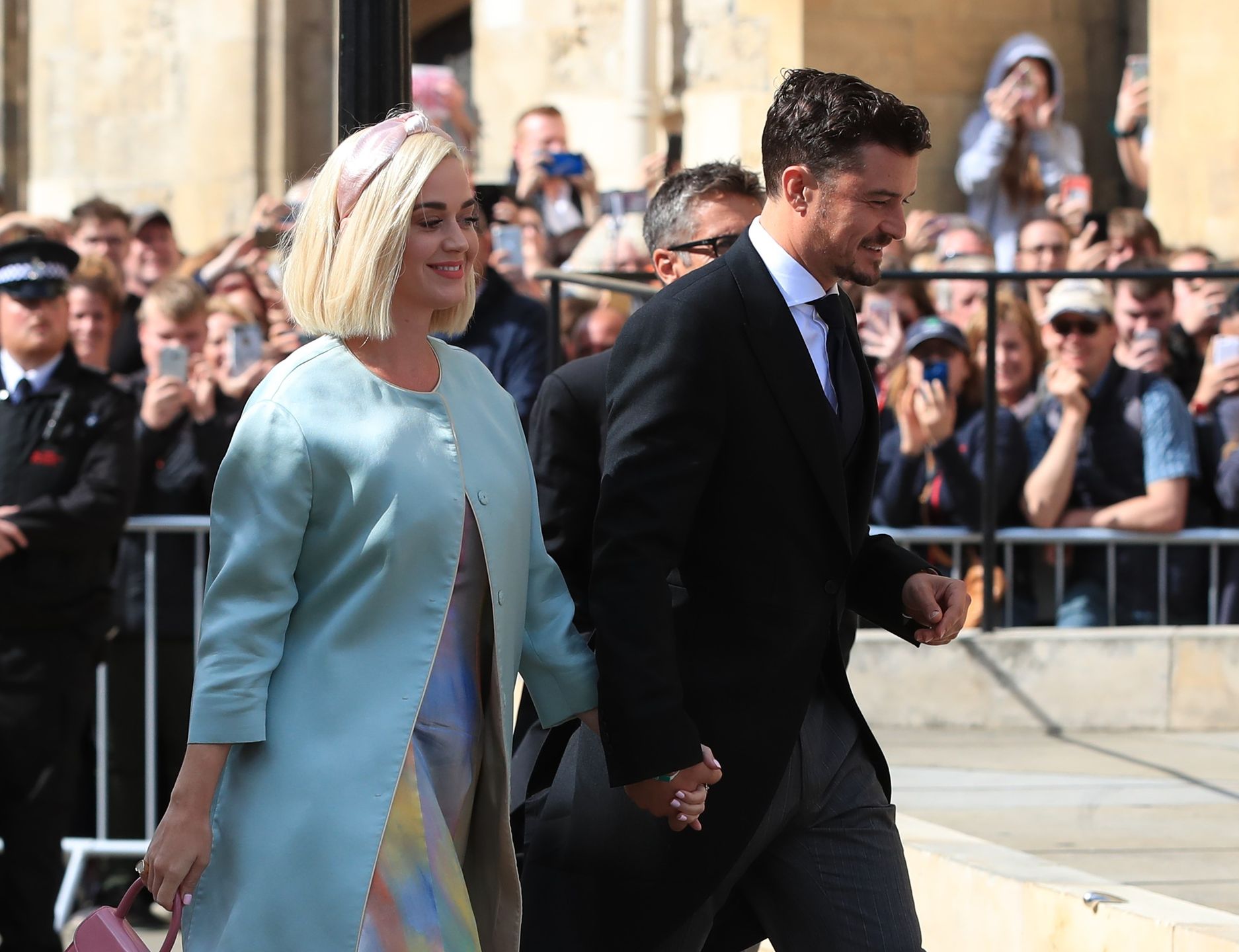 Orlando Bloom i Katy Perry na ślubie Ellie Goulding