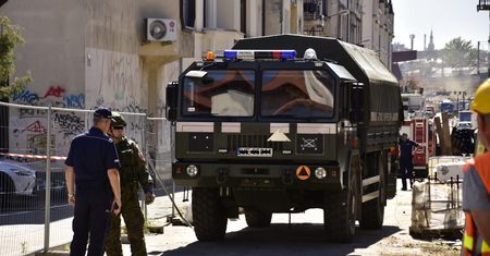 Kraków. W centrum miasta znaleziono bomby lotnicze. Akcja zakończyła się sukcesem