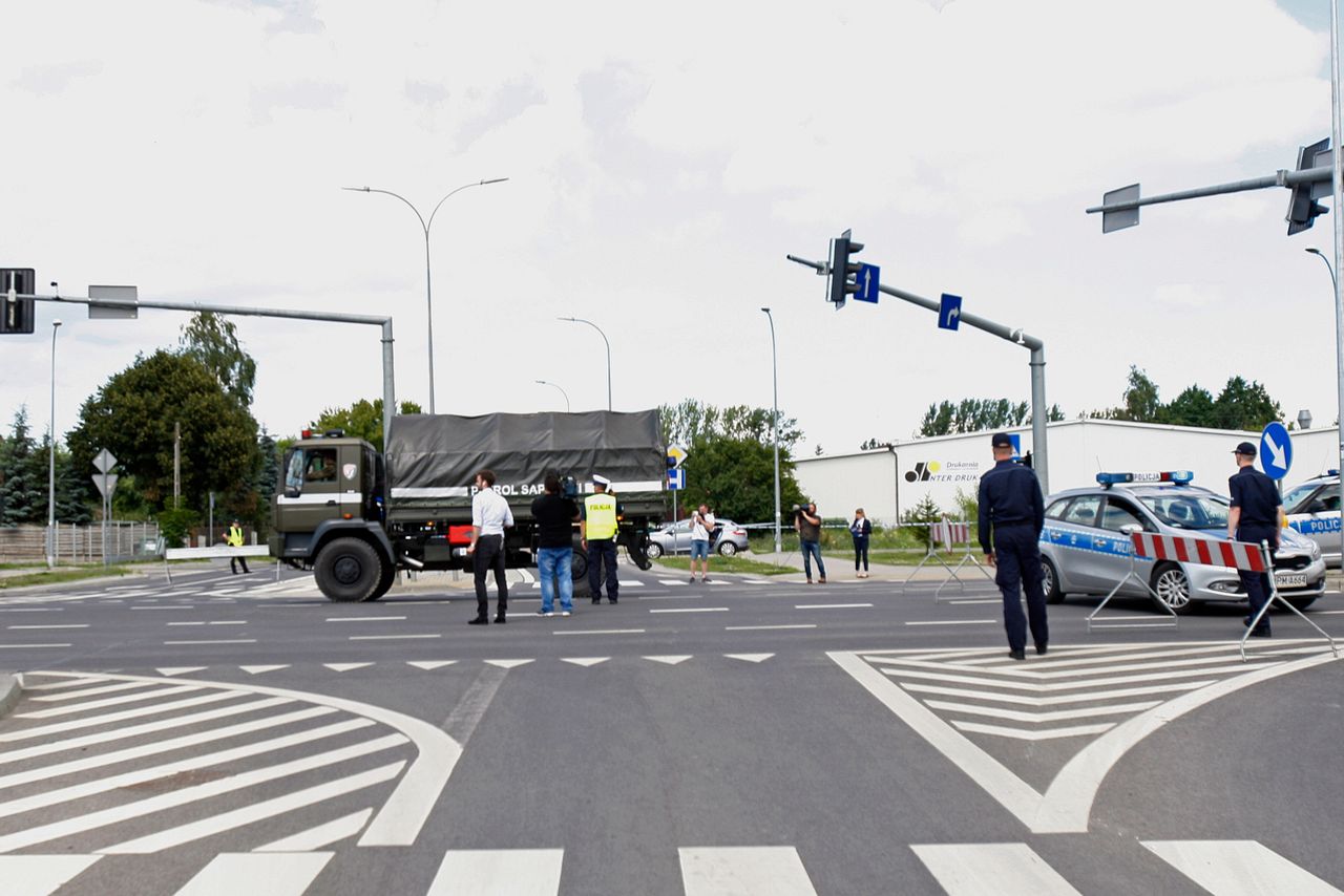 Bomba jedzie przez Podlasie. To nie koniec akcji