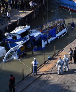 Katastrofa na Dunaju. Służby podnoszą wrak statku wycieczkowego