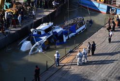 Katastrofa na Dunaju. Służby podnoszą wrak statku wycieczkowego