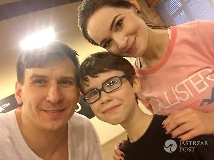 Ewelina Lisowska i Tomasz Barański uczyli tańczyć 9-letniego chłopca