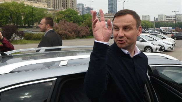 Andrzej Duda po poniedziałkowym spotkaniu z mieszkańcami Warszawy