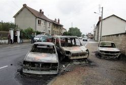 Zamieszki we Francji; 60 spalonych aut, 9 osób rannych
