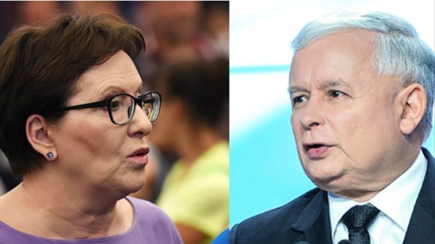 premier Ewa Kopacz i prezes PiS Jarosław Kaczyński