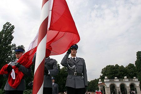 Ślubowanie policjantów