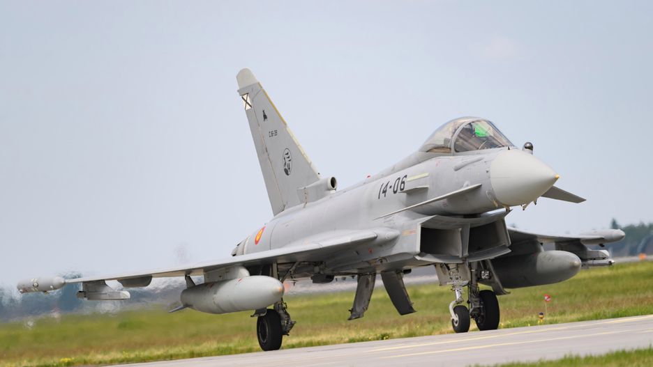 Wpadka pilota Eurofightera 