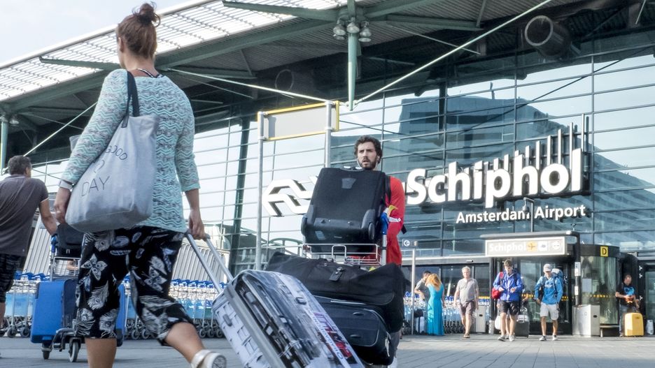 Amsterdamskie lotnisko Schiphol