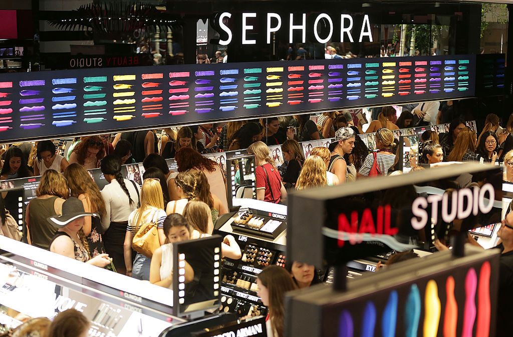 XXX at Sephora, Westfield on December 5, 2014 in Sydney, Australia. This is the first Sephora store to open in Australia.