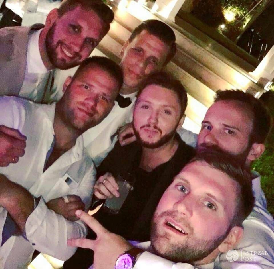 James Arthur na ślubie Mariny Łuczenko i Wojtka Szczęsnego