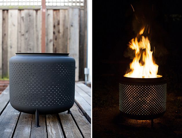 Washing Machine Drum Firepit