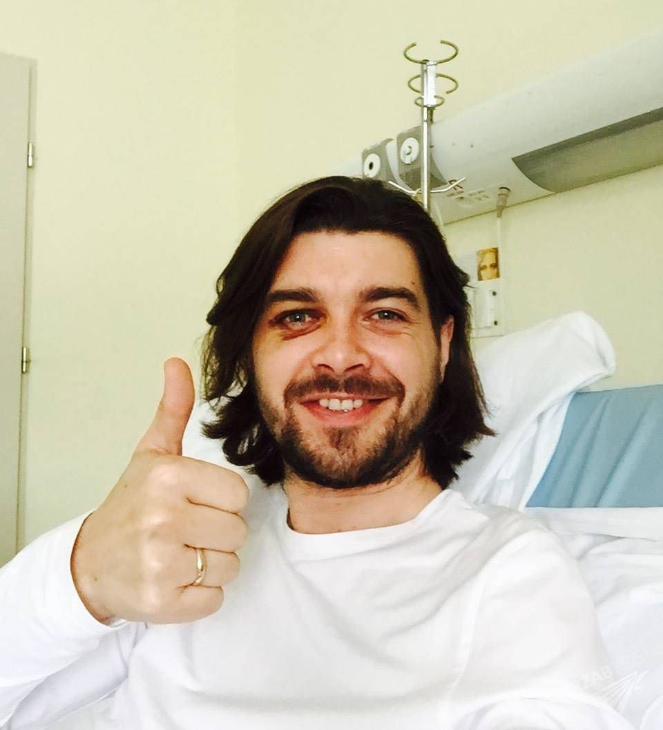 Tomasz Szczepanik w szpitalu. Wypadek Pectus