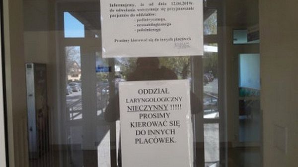 Szpital Powiatowy im. A. Wolańczyka z Złotoryi zamknął 3 oddziały. Odsyła pacjentów do innych placówek. 