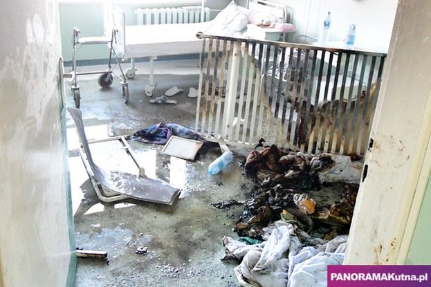 Kutno: pacjent spłonął w szpitalnym łóżku