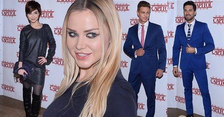 Debiut Rafała Jonkisza na ściance! Kto jeszcze przyszedł do teatru? Ola Ciupa, Rafał Maślak, Alicja Węgorzewska...