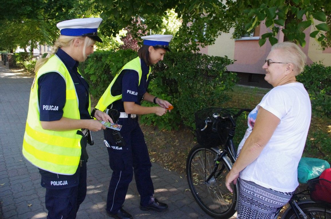Rowerzyści i piesi pod lupą wałeckiej drogówki