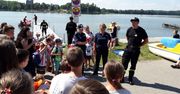Bezpiecznie nad wodą- policjanci i strażacy dla dzieci
