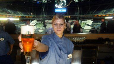 Czeskie piwo w praskim pubie