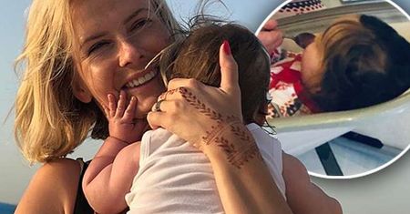 Edyta Pazura pokazała kapitalne zdjęcie małej Rity. Całą uwagę skradła jednak piżama Cezarego!