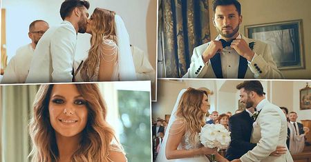 Rafał Maślak i Kamila Nicpoń pokazali film ze swojego ślubu! Było jak w hollywoodzkiej bajce! [WIDEO]