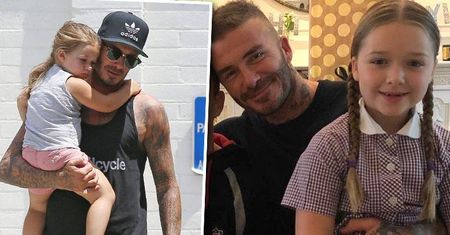 Harper Beckham przygotowała specjalny prezent z okazji urodzin ojca. Uroczy filmik roztopił serca Internautów! "Jest taka urocza!" [WIDEO]