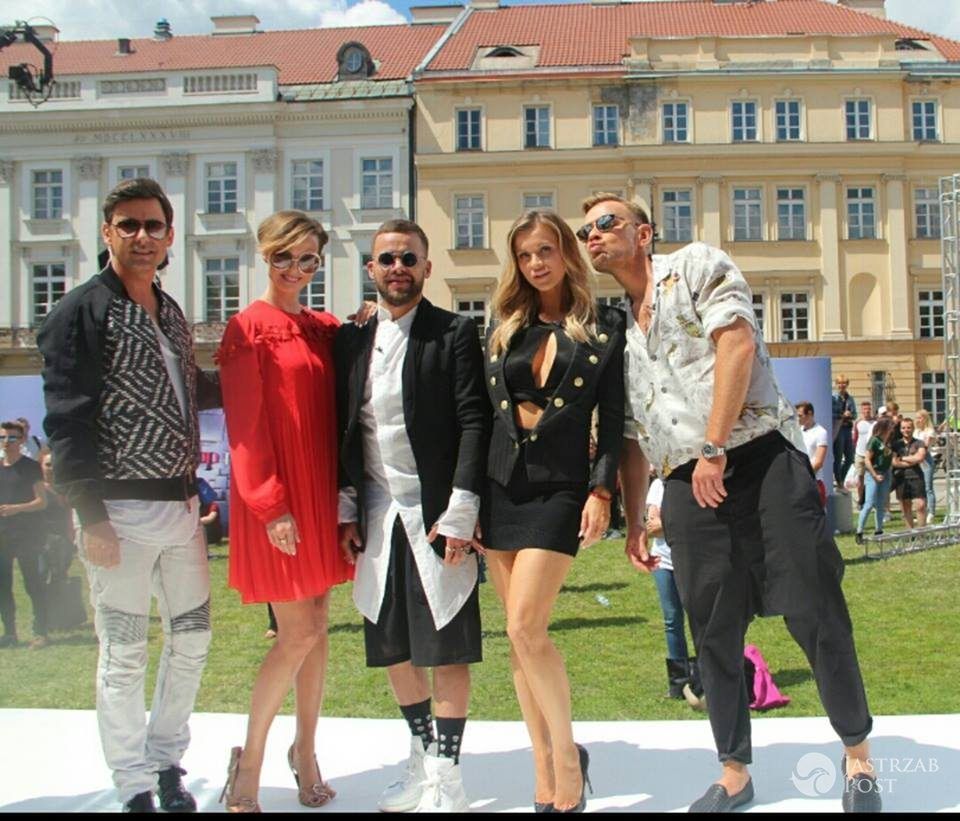 Jurorzy Top Model na castingu w Warszawie