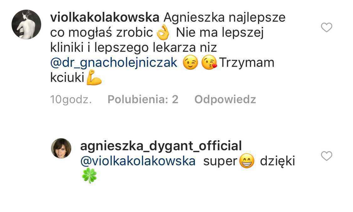 Agnieszka Dygant założyła aparat na zęby