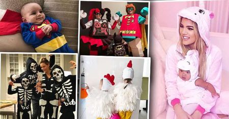 Przerażająco słodkie dzieci gwiazd podbijają social media w Halloween! Pobiły nawet stroje słynnych rodziców!