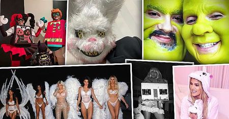 Jak gwiazdy świętowały Halloween za granicą? W Polsce nie zobaczycie takich odjechanych kostiumów!