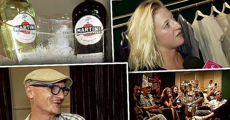 Emocje w "Ameryka Express" sięgały zenitu! Gwiazdy dodawały sobie animuszu drinkami Martini, kibicując Larze Gessler!  [WIDEO]