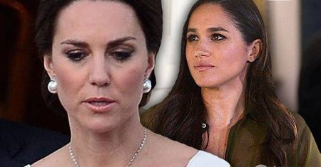 Wstydliwy sekret Meghan Markle wyszedł na jaw! Jej suknia z pierwszego ślubu to idealna KOPIA sukni księżnej Kate! Niezła wpadka!