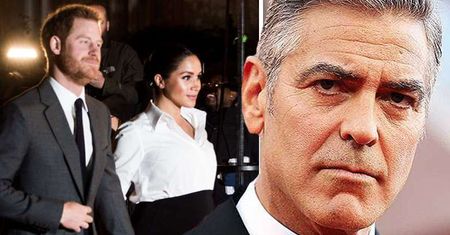 George Clooney publicznie broni Meghan Markle! "Robicie jej to samo co Dianie"
