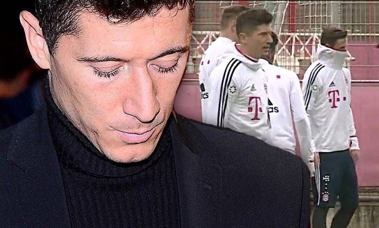 Robert Lewandowski wdał się w sprzeczkę na treningu