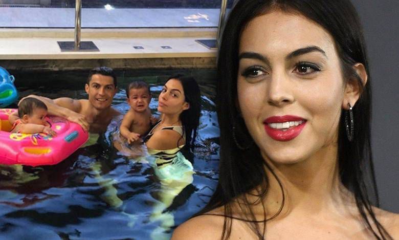 Georgina Rodriguez i dzieci Cristiano Ronaldo