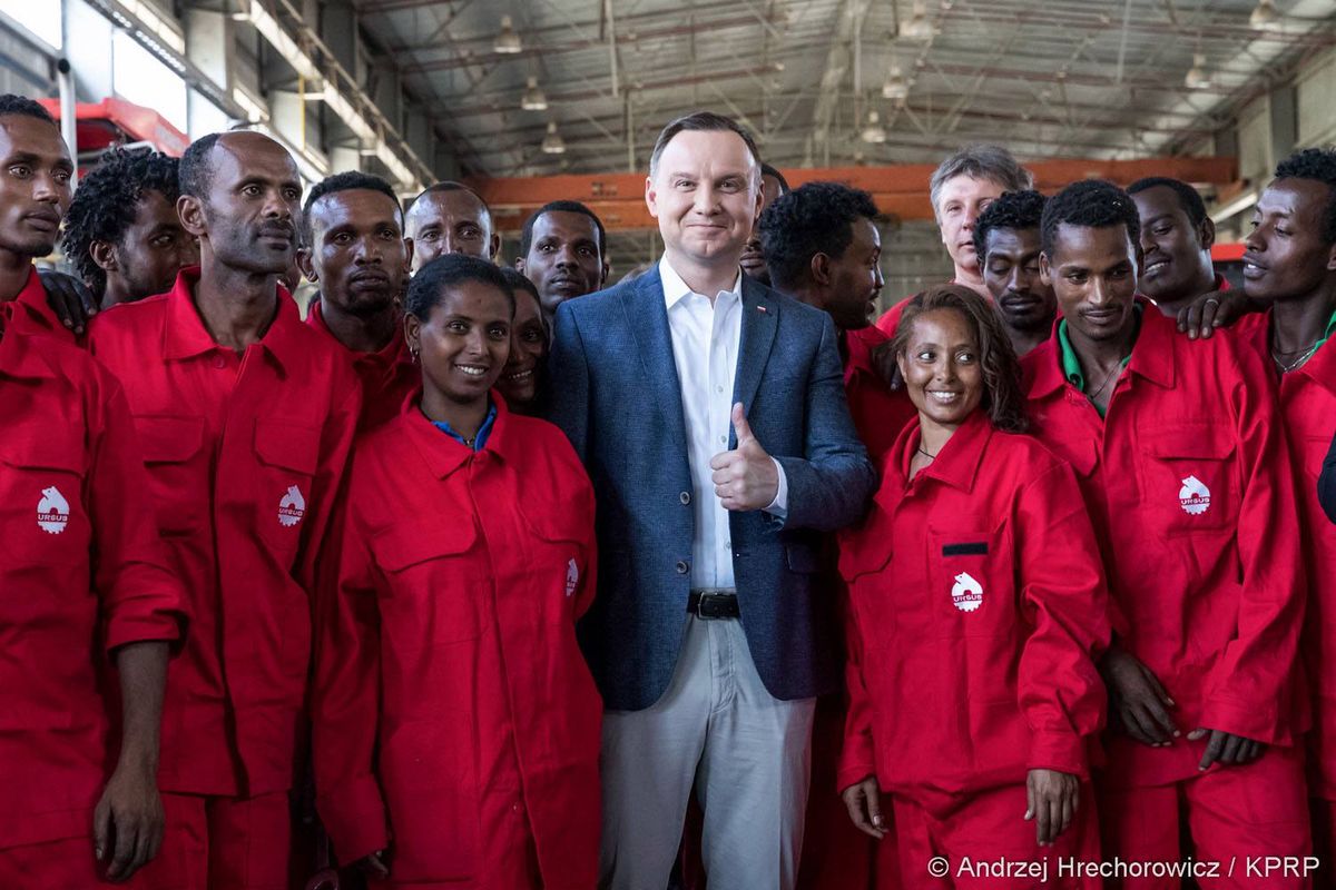 Śmieszy cię wyjazd Andrzeja Dudy do Etiopii? Prezydent nie zasłużył na kpiny