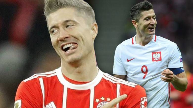Robert Lewandowski na zdjęciach przerobionych przez fanów Bayern Monachium