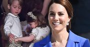 Księżniczka Charlotte i książę George kompletnie skradli show! Na ślubie przyjaciół księżnej Kate wyglądali piękniej niż u Meghan i Harry'ego!