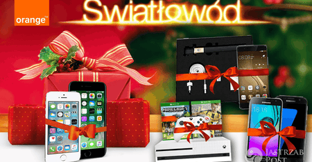 Szukasz idealnego prezentu na gwiazdkę? Znajdziesz go w Orange! Prezenty i rok abonamentu komórkowego w cenie! Wymarzona świąteczna oferta od Orange!