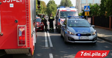 3 osoby poszkodowane po wypadku przy Intermarche
