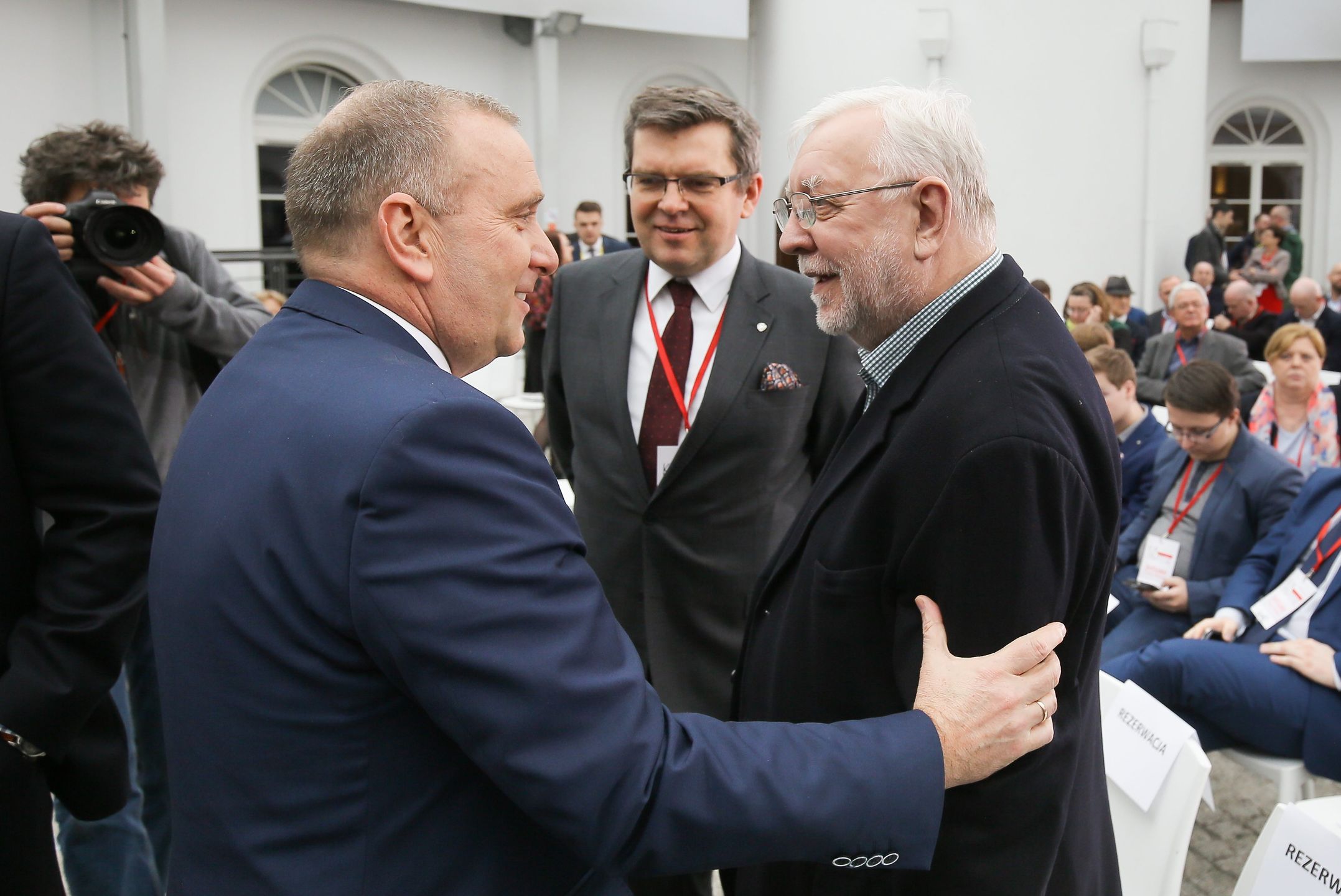 Grzegorz Schetyna i Jerzy Stępień 