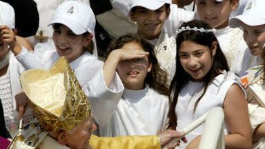 Papież w czasie niedzielnej mszy