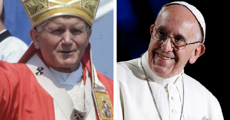 Franciszek czy Jan Paweł II? Zgadnij, który z nich powiedział te słowa