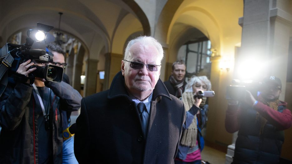 Seksuolog Lechosław Gapik w poznańskim sądzie w 2013 r.