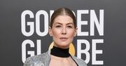 Rosamund Pike walczyła o Złotego Globa. Kreacja odsłoniła szczupłe ciało