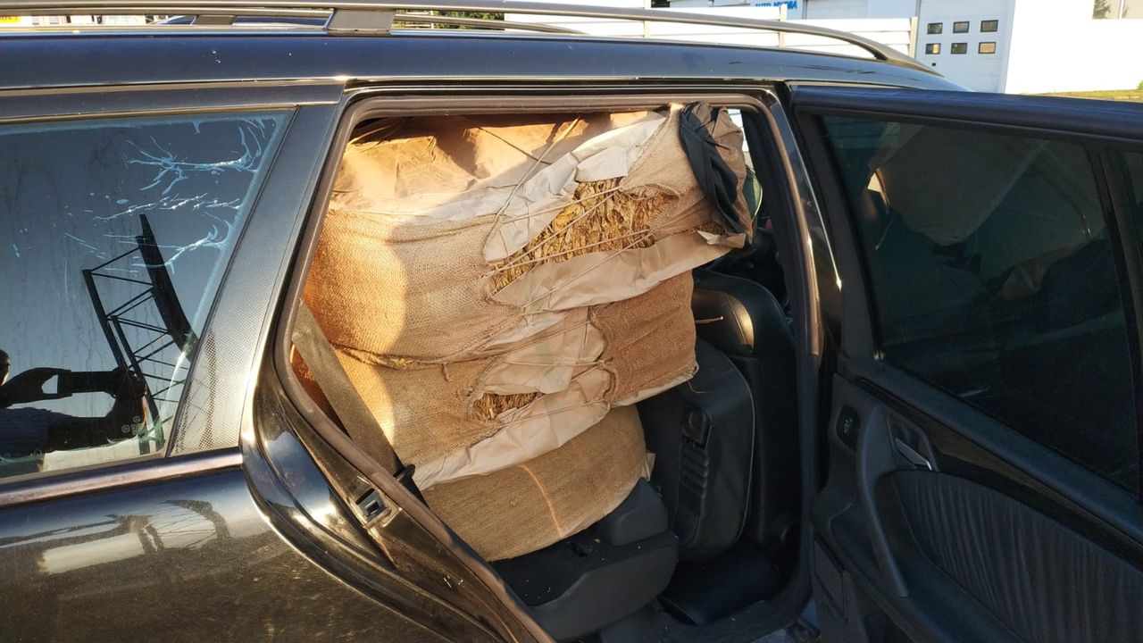 Prawie tona “lewego” tytoniu