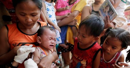 Zmarło kilkadziesięcioro dzieci. Epidemia odry na Filipinach