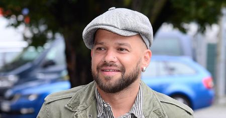Michał Piróg w Masadzie. Pod zdjęciem zamieścił ważne przesłanie